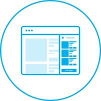 Cart Slider feature icon - RapidCart Shopify app